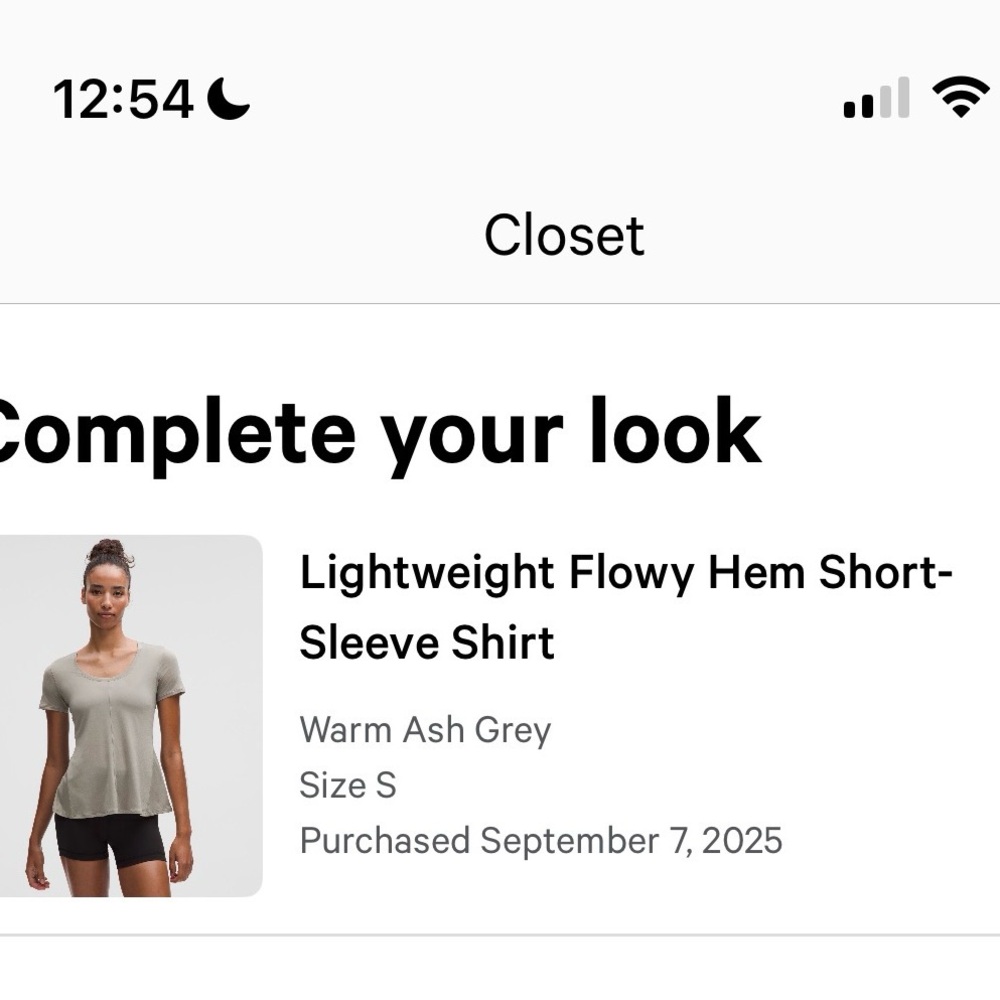 lululemon athletica Flowy Hem Short Sleeve - Picture 6 of 6